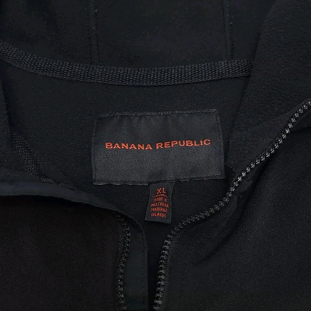Vintage Banana Republic Mens‎ XL 1/4 Zip Pullover Fleece Sweater Y2K 2004